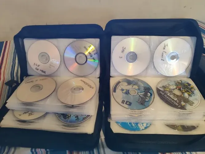200 Jogos DVD/CD para Psx e Ps2