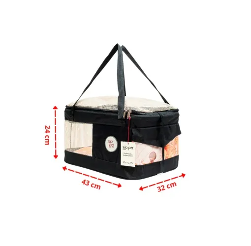 Bolsa de transporte pet cães e gatos