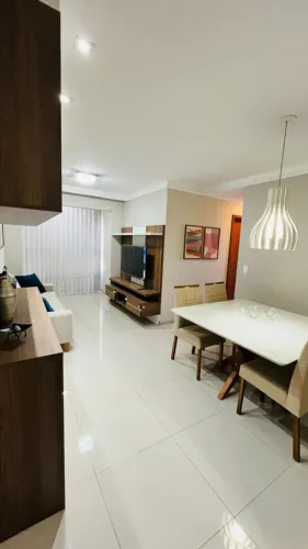 Imobiliária aluga Apartamento 3 quartos totalmente mobiliado em Itapuã