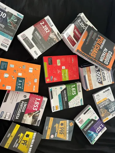 Doação livros concurso carreiras policiais 