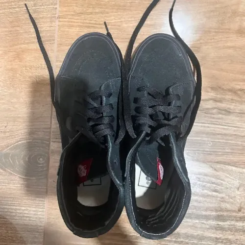 [VANS] Sk8-Hi Black Black Original 36 - Usado, como novo