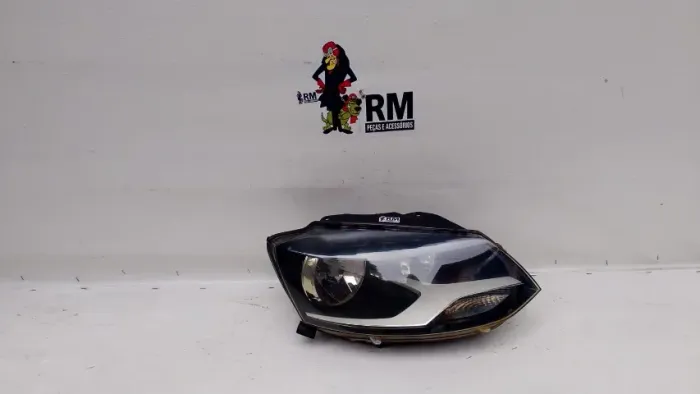 Farol Direito Fox/spacefox/crossfox 2011-2015 Foco Duplo