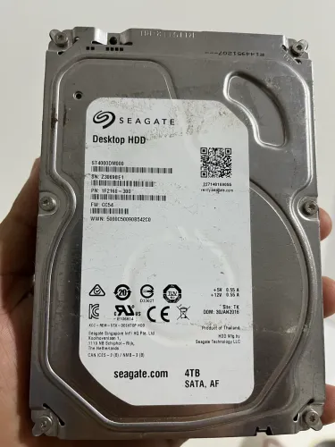 HD 4 TB - Alerta - Funcionando ok