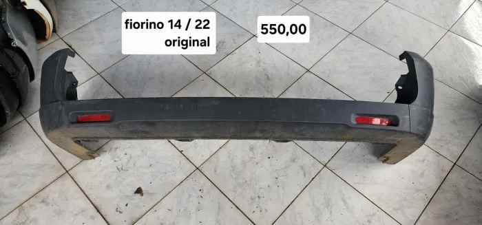 PARACHOQUE TRASEIRO FIAT FIORINO 14/22 ORIGINAL