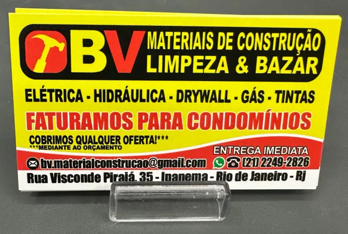 Vendedor material construcao