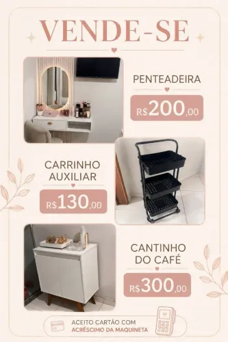 Móveis de salão