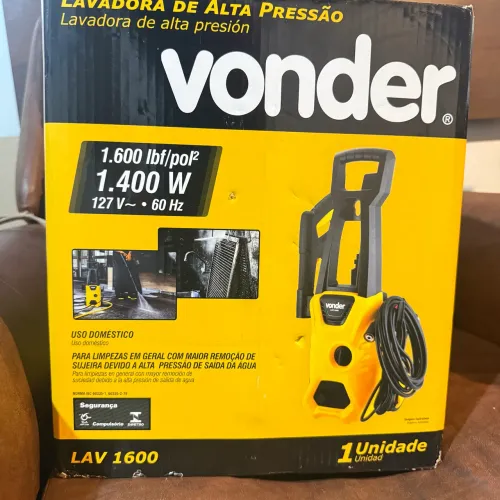 Jato alta pressão vonder 1600psi Novo/Lacrado