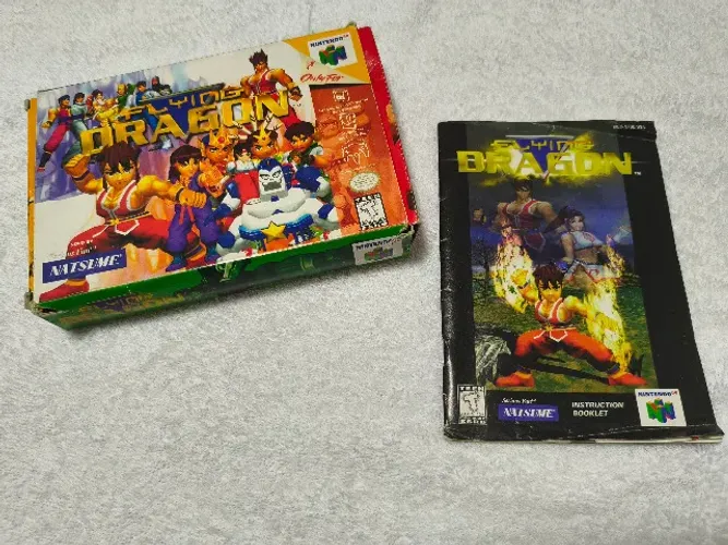 Flying Dragon (Nintendo 64) - Caixa e Manual somente