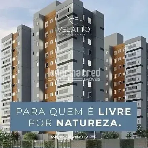 Apartamento à Venda no Condomínio Velatto com 2 Quartos, Lazer Completo e 1 Vaga de Garage