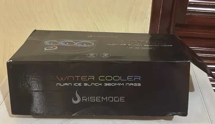 Water Cooler Aura Ice Black RiseMode 360mm