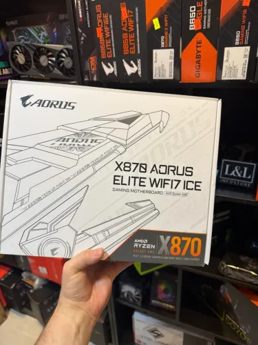 PLACA MAE X870 AORUS ELITE WIFI7 ICE (nova)