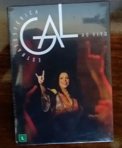 DVD Gal Costa Edição de Luxo com Luva que reveste o estojo - Lacrado