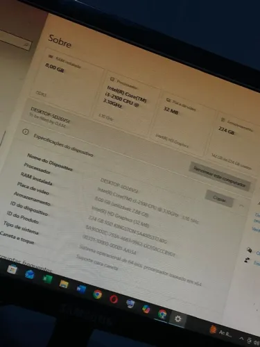 PC COMPUTADOR I3 8GB RAM