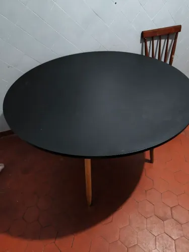 Mesa circular para cozinha