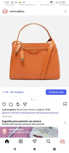 Bolsa Arezzo original
