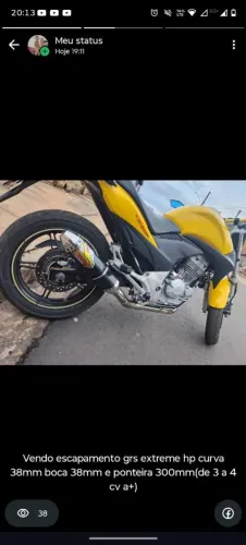 Vendo cb 300r em ótimo estado