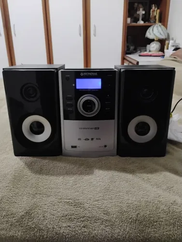 Microsystem Mondial com CD e Radio