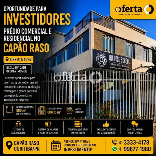 Prédio Comercial e Residencial no Capão Raso.