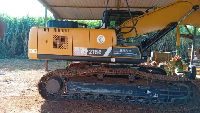 Escavadeira Hidráulica SANY SY125C 2022 - Poucas Horas e Pronta para Operar