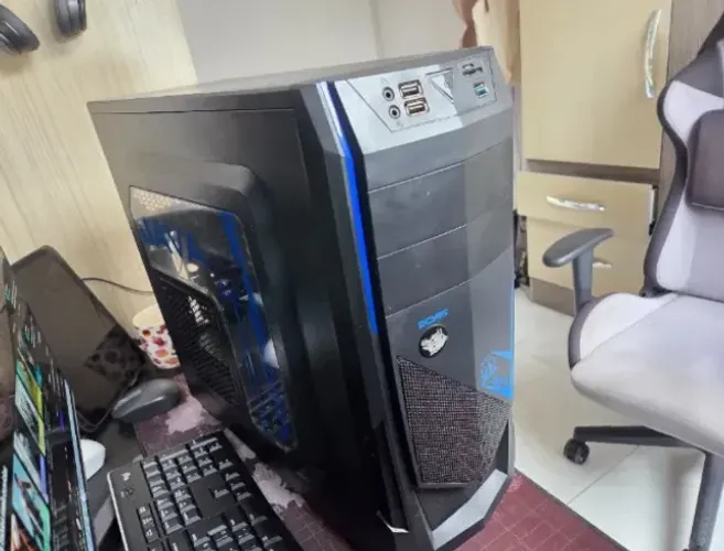 PC Gamer, ou para escritório, Intel Core I5, RX 470, 16GB Ram, SSD