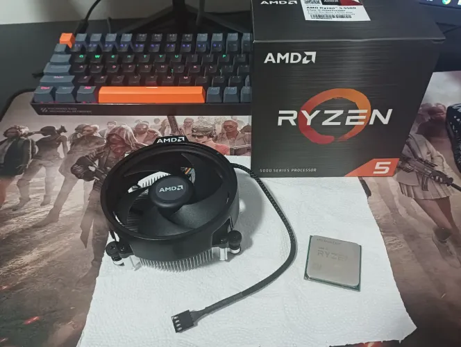 Prcessador AMD ryzen 5 5500