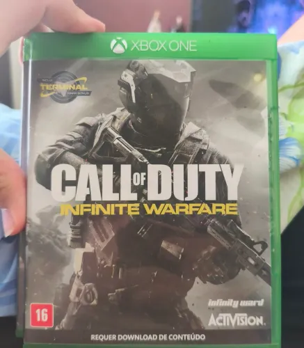 Jogo mídia física call of duty infinite warfare (novo-nunca usado)