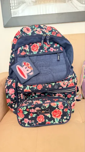 Kit Mochila + Lancheira Sestini Paul Frank