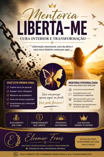 Liberte-me! Mentoria de Cura Interior e Transformação Emocional