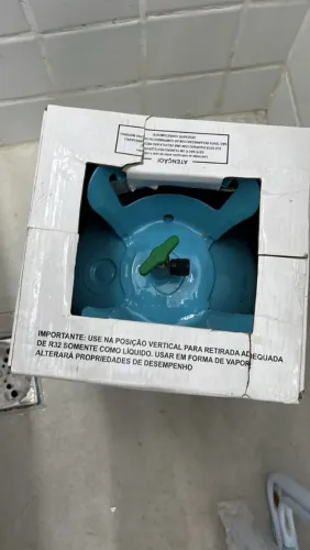 Gás refrigerante R32