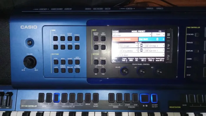 Teclado MZ-x500, top de linha da CASIO.