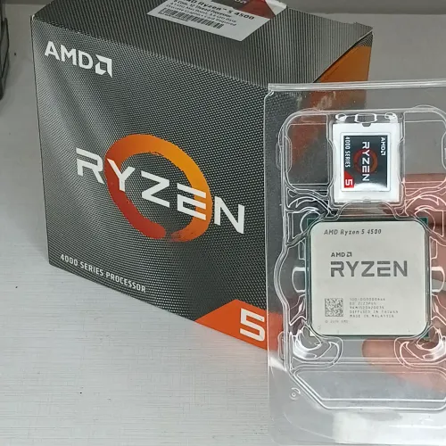 RYZEN 5 4500 EXCELENTE ESTADO COM TUDO NA CAIXA + NOTA FISCAL (LEIA DESCRIÇÃO)