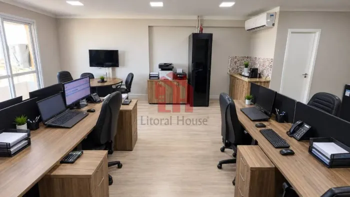 Sala, 51 m² - venda por R$ 420.000,00 ou aluguel por R$ 4.997,69/mês - Encruzilhada - Sant