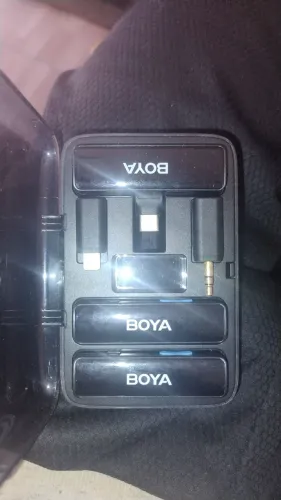 Kit completo microfones Boya