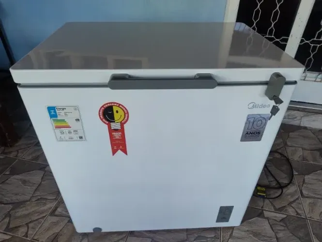 Freezer Horizontal Midea 205L Branco (127V)