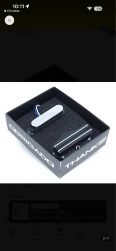Kit captador Telecaster Malagoli Mini humburcker RK e Vintage