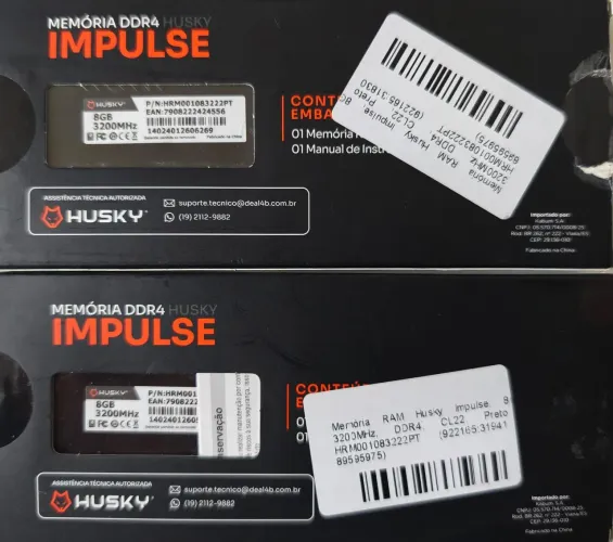 Memória RAM ddr4 2x8 16gb