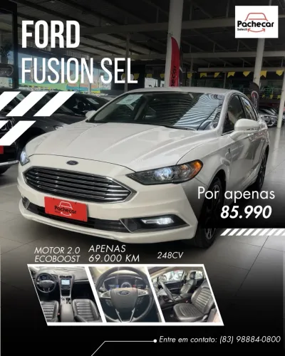 Ford Fusion SEL 2.0 Ecobo. 16V 248cv Aut. 2017