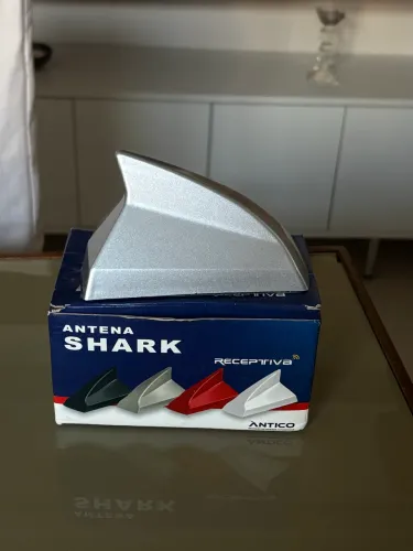 Antena Shark Prata