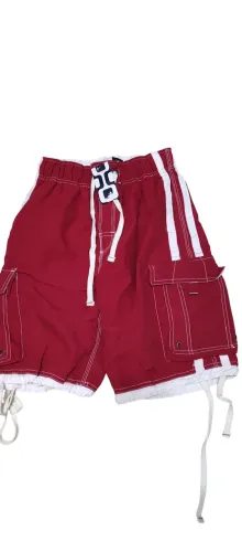 Bermuda de Tactel com bolsos Marfinno Tam P - Novo