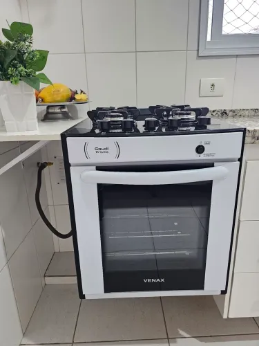 Fogão de Embutir Venax Prisma - 4 Bocas (Branco)