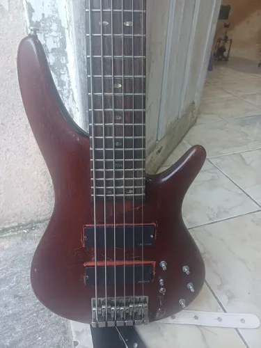 BAIXO IBANEZ SG6 CAPTADOR EMG 45HZ E CIRCUITO TBTECH PRODIGY 2