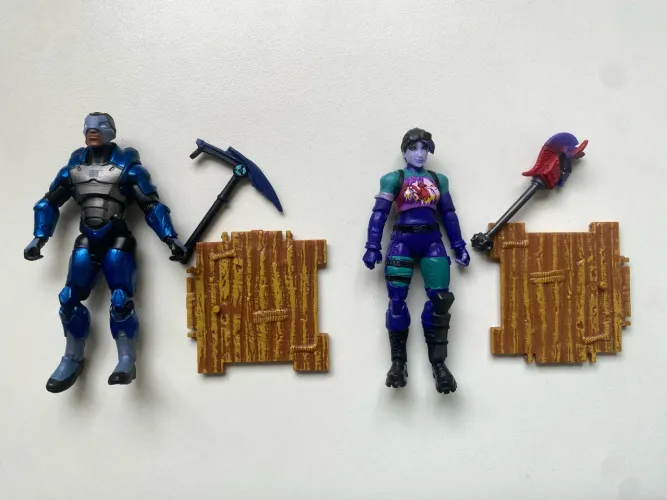 Bonecos fortnite 10cm item de colecionador