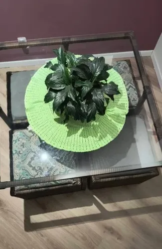 Mesa de jantar quadrada