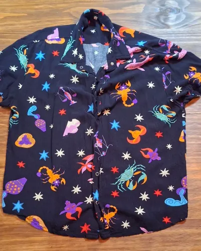 Camisa De Signo Sem Marca Tam. P