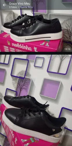 Tenis molequinha menina menino