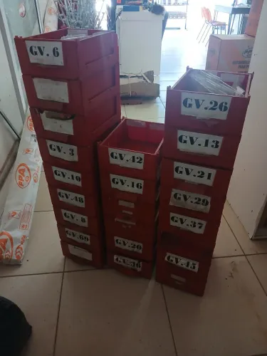 Gaveteira organizadora para peças pequenas