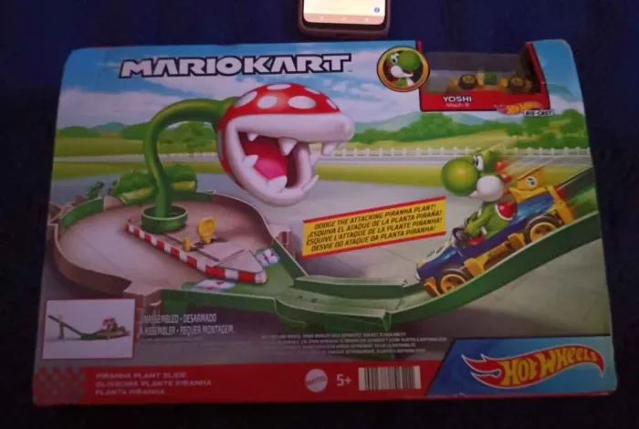 Pista hot Wheels Mario kart
