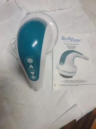 Massageador Corporal Elétrico Portátil Techline Ms-9000 110 Branco | 127V