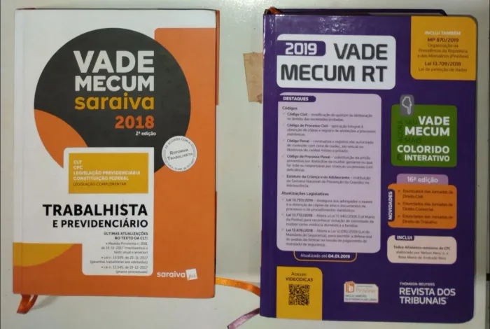 Livros Vade Mecum de direito