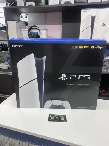 Ps5 slim de 825GB digital e lacrado leia o anúncio